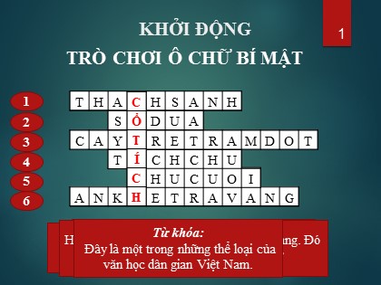 Bài giảng Ngữ văn Khối 10 - Văn bản: Tấm Cám