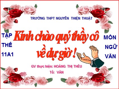 Bài giảng Ngữ văn Lớp 11 - Văn bản "Người trong bao" (Tiết 2) - Hoàng Thị Thêu