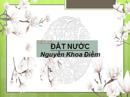 Bài giảng Ngữ văn Lớp 12 - Tiết 29: Đất nước