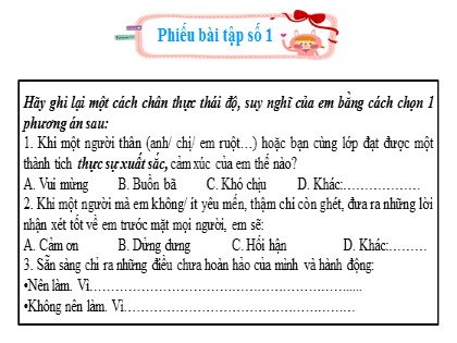 Bài giảng Ngữ văn 6 - Văn bản: Bức tranh của em gái tôi