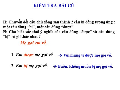 Bài giảng Ngữ văn Lớp 7 - Bài 24: Dùng cụm chủ - Vị để mở rộng câu