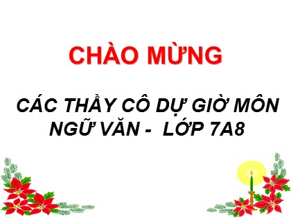 Bài giảng Ngữ văn Lớp 7 - Tiết 29: Qua đèo Ngang