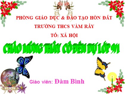 Bài giảng Ngữ văn Lớp 9 - Tiết 125+126: Sang thu - Đàm Bình