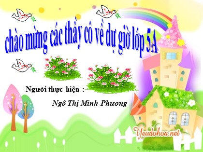 Bài giảng Âm nhạc Lớp 5 - Tiết 7: Ôn tập bài hát Con chim hay hót. Ôn tập: TĐN số 1, TĐN số 2 - Ngô Thị Minh Phương