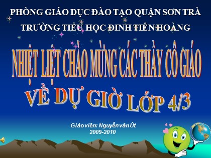 Bài giảng Địa lý Lớp 4 - Bài 31: Biển, đảo, quần đảo - Nguyễn văn Út