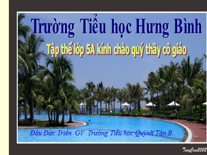 Bài giảng Địa lý Lớp 5 - Tiết 29: Châu Đại Dương và châu Nam Cực - Đậu Đức Triển