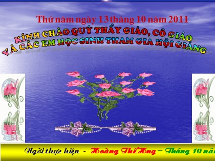 Bài giảng Khoa học Lớp 4 - Tiết 16: Ăn uống khi bị bệnh - Hoàng Thế Hùng