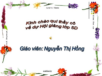 Bài giảng Tập đọc Lớp 5 - Tiết 16: Trước cổng trời - Nguyễn Thị Hồng