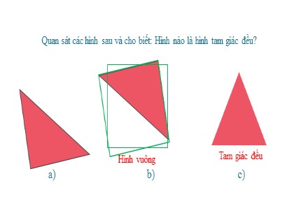 Bài giảng Toán Lớp 6 (Sách Kết nối tri thức) - Tiết 44: Tam giác đều. Hình vuông. Lục giác đều (Tiết 2)