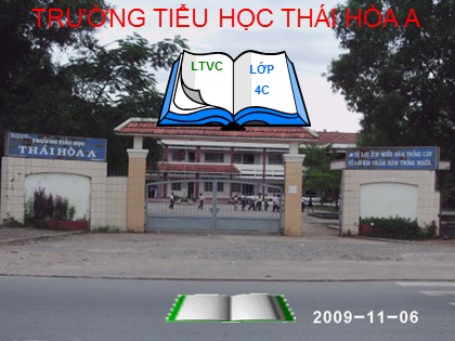 Bài giảng Luyện từ và câu Lớp 4 - Tiết 64: Thêm trạng ngữ chỉ thời gian cho câu - Trường TH Thái Hòa