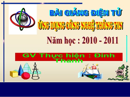 Bài giảng Tập đọc Lớp 4 - Tiết 2: Mẹ ốm - Đinh Thanh