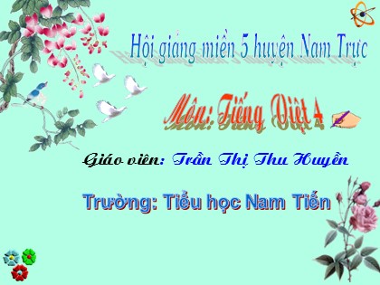 Bài giảng Luyện từ và câu Lớp 4 - Tiết 28: Dùng câu hỏi vào mục đích khác - Trần Thị Thu Huyền