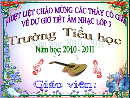 Bài giảng Âm nhạc Lớp 3 - Tiết 15: Học hát bài Ngày mùa vui (Lời 2)