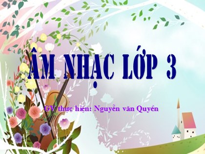 Bài giảng Âm nhạc Lớp 3 - Tiết 22: Ôn tập bài hát "Cùng múa hát dưới trăng"