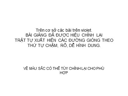 Bài giảng Công nghệ Lớp 8 - Bài 3: Thực hành vẽ các hình chiếu của vật thể đơn giản