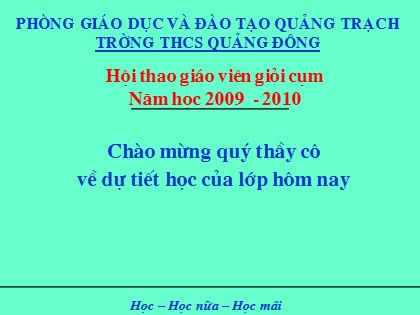 Bài giảng Đại số Lớp 8 - Tiết 30: Phép trừ các phân thức đại số