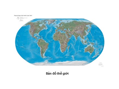Bài giảng Địa lí Lớp 10 - Bài 1: Các phép chiếu hình bản đồ cơ bản