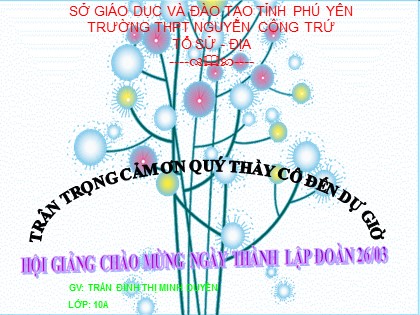 Bài giảng Địa lí Lớp 10 - Bài 31: Vai trò và đặc điểm của công nghiệp. các nhân tố ảnh hưởng đến phát triển và phân bố công nghiệp - Trần Đinh Thị Minh Duyên Bài giảng Địa lí Lớp 10 - Bài 31: Vai trò và đặc điểm của công nghiệp. các nhân tố ảnh hưởng đến phát triển và phân bố công nghiệp - Trần Đinh Thị Minh Duyên