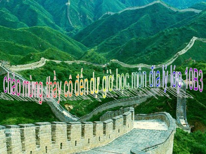 Bài giảng Địa lí Lớp 10 - Bài 9: Tác động của ngoại lực đến địa hình bề mặt Trái Đất (Tiếp theo) - Phạm Văn Cương