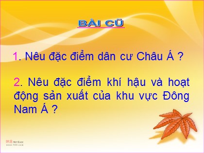 Bài giảng Địa lí Lớp 5 - Tuần 21 - Bài: Các nước láng giềng của Việt Nam Bài giảng Địa lí Lớp 5 - Tuần 21 - Bài: Các nước láng giềng của Việt Nam