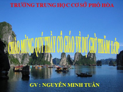 Bài giảng Địa lý Lớp 8 - Bài 34: Các hệ thống sông lớn ở nước ta - Nguyễn Minh Tuân