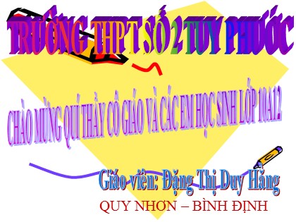 Bài giảng Giáo dục công dân Lớp 10 - Bài 14: Công dân với sự nghiệp xây dựng và bảo vệ tổ quốc (2 tiết) - Đặng Thị Duy Hằng