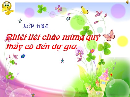 Bài giảng Hình học Lớp 11 - Tiết 15: Hai đường thẳng chéo nhau và hai đường thẳng song song (Tiếp theo)