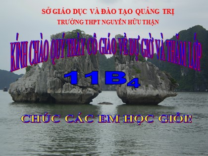Bài giảng Hình học Lớp 11 - Tiết 17: Hai đường thẳng chéo nhau và hai đường thẳng song song - Nguyễn Quang Tánh