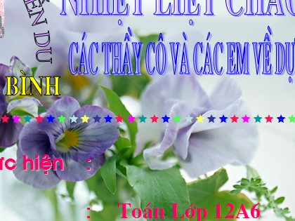 Bài giảng Hình học Lớp 12 - Tiết 16: Mặt cầu - Trường THPT Nguyễn Du