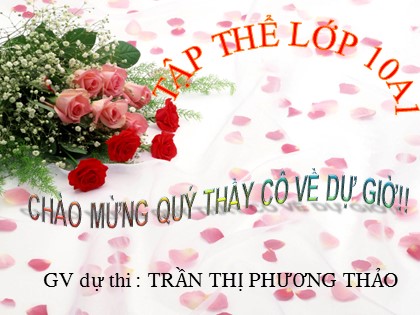 Bài giảng Hóa học Lớp 10 - Tiết 23: Hiđrô clorua. Axit Clohiđric và muối Clorua - Trần Thị Phương Thảo