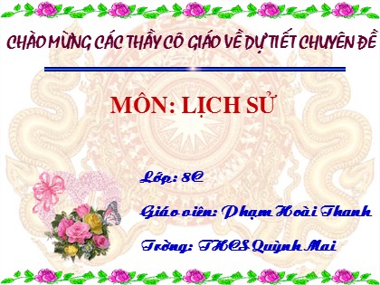 Bài giảng Lịch sử 8 - Tiết 39: Kháng chiến lan rộng ra toàn quốc (1873 - 1884) (Tiếp theo)