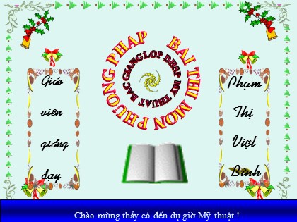 Bài giảng Mĩ thuật Lớp 3 - Bài 15: Tập nặn tạo dáng tự do - Nặn hình con vật - Phạm Thị Việt Bình