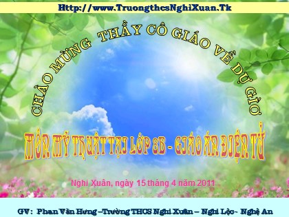 Bài giảng Mĩ thuật Lớp 8 - Bài 31: Vẽ theo mẫu xé dán giấy lọ hoa và quả - Phan Văn Hưng