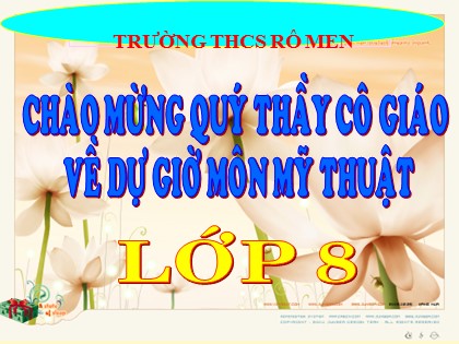 Bài giảng Mĩ thuật Lớp 8 - Tiết 21: Vẽ theo mẫu - Chân dung (Tiết 2) Bài giảng Mĩ thuật Lớp 8 - Tiết 21: Vẽ theo mẫu - Chân dung (Tiết 2)