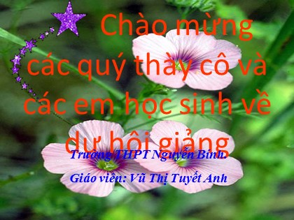 Bài giảng Ngữ văn Lớp 12 - Tiết 67: Những đứa con trong gia đình - Vũ Thị Tuyết Anh