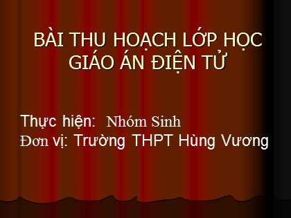 Bài giảng Sinh học Lớp 10 - Tiết 23: Dinh dưỡng chuyển hoá vật chất và năng lượng ở vi sinh vật