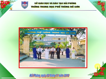 Bài giảng Sinh học Lớp 11 - Bài 28: Điện thế nghỉ - Trường THPT Đồ Sơn