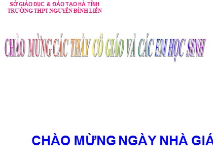 Bài giảng Sinh học Lớp 11 - Tiết 20: Cân bằng nội môi - Trường THPT Nguyễn Đình Liễn