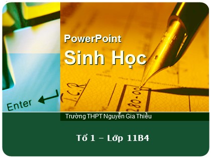 Bài giảng Sinh học Lớp 11 - Tiết 33: Thực hành về tập tính động vật - Trường THPT Nguyễn Gia Thiều