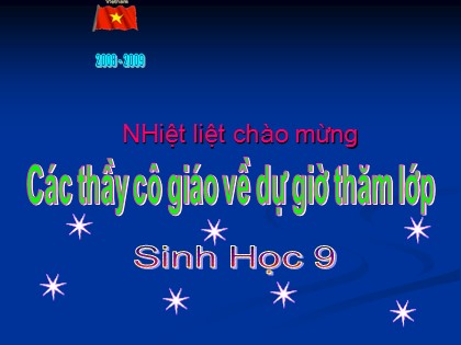 Bài giảng Sinh học Lớp 9 - Tiết 13: Di truyền liên kết