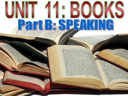 Bài giảng Tiếng Anh 12 - Unit 11: Books - Part B: Speaking