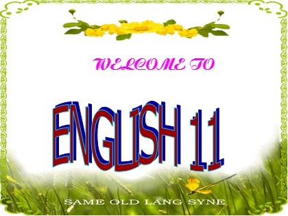 Bài giảng Tiếng Anh Lớp 11 - Unit 12: The Asian games - Lesson E: Language focus