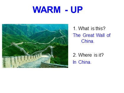 Bài giảng Tiếng Anh Lớp 11 - Unit 16: The wonders of the world - Lesson A: Reading