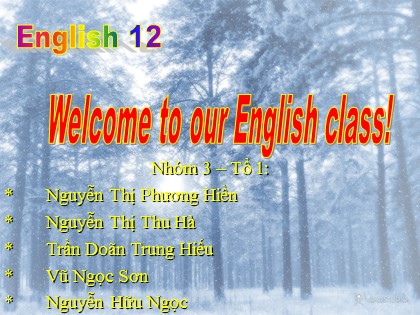Bài giảng Tiếng Anh Lớp 12 - Unit 2: Cultural diversity - Part B: Speaking