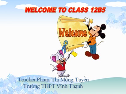 Bài giảng Tiếng Anh Lớp 12 - Unit 5: Higher education - Lesson 4: Writing - Phạm Thị Mộng Tuyền Bài giảng Tiếng Anh Lớp 12 - Unit 5: Higher education - Lesson 4: Writing - Phạm Thị Mộng Tuyền