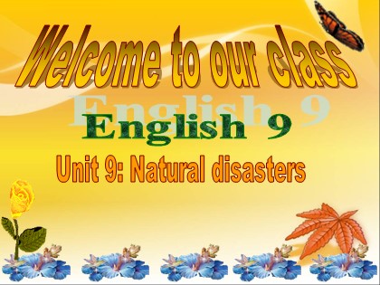 Bài giảng Tiếng Anh Lớp 9 - Unit 9: Natural disasters - Lesson 5: Write