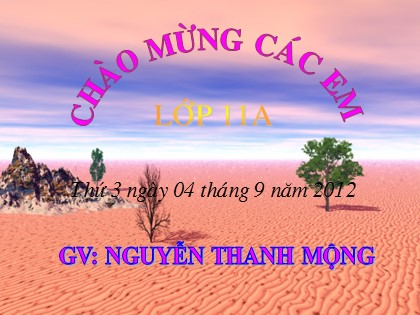 Bài giảng Tin học Lớp 11 - Bài 8: Soạn thảo, dịch, thực hiện và hiệu chỉnh chương trình - Nguyễn Thanh Mộng