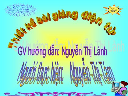 Bài giảng Toán Lớp 3 - Bài 143: Diện tích hình vuông - Nguyễn Thị Lành