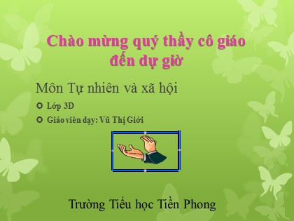 Bài giảng Tự nhiên và xã hội Lớp 3 - Tiết 42: Thân cây (Tiếp theo) - Vũ Thị Giới