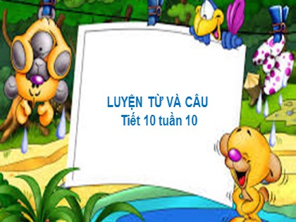 Bài giảng Chính tả Lớp 3 - Tuần 10 - Bài: So sánh. Dấu chấm